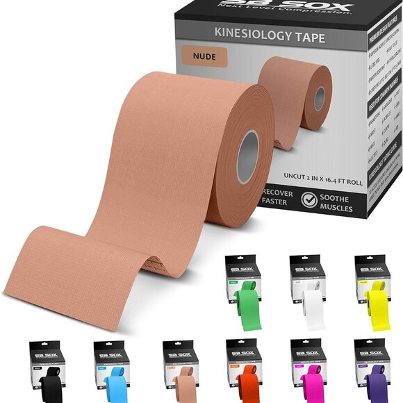 Athletic Tape for Muscles joints Waterproof, Stretchy, Gentle on Skin 16fT - Picture 1 of 4